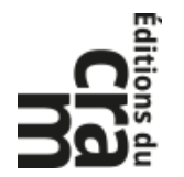 Logo Éditions du CRAM